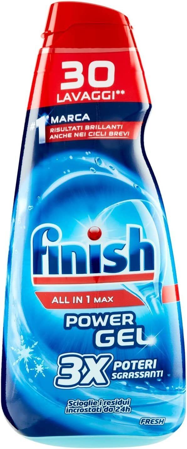 Finish Powergel Detersivo Lavastoviglie Fresh 30 Lavaggi