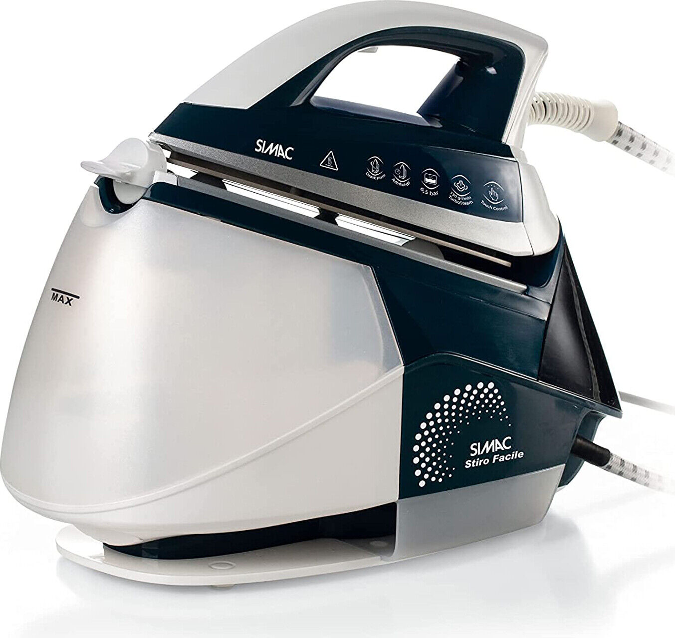 Simac Ferro da Stiro con Caldaia a Vapore 2400W 6409 Stiro Facile
