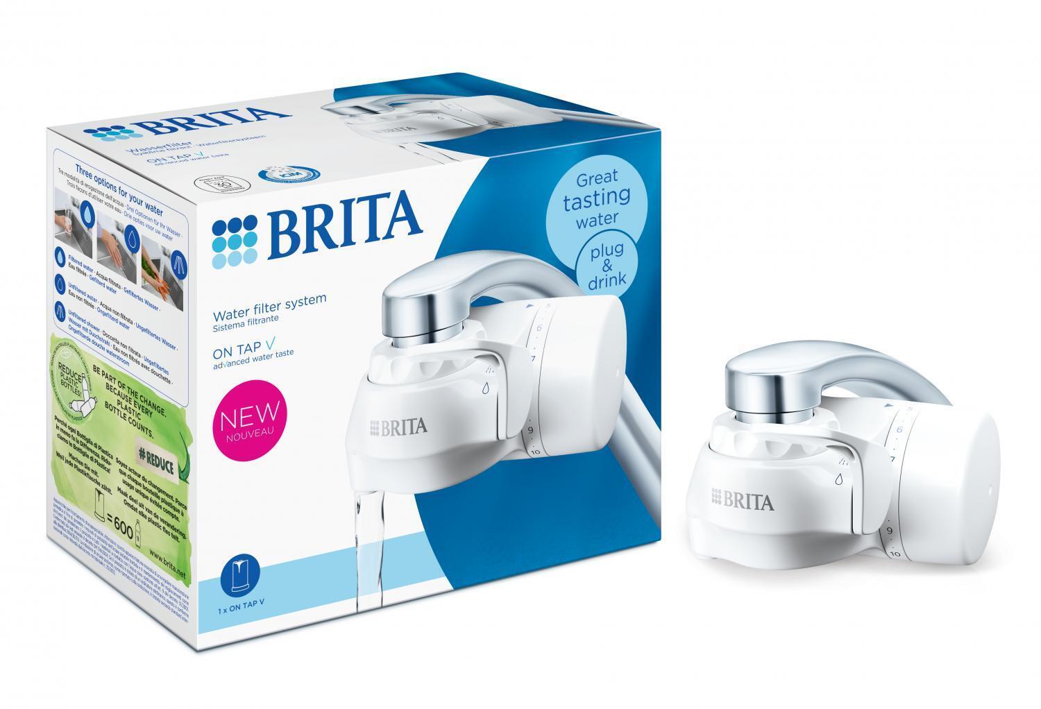 Brita Filtro Acqua On Tap V 3 Modalità Capacità Cartuccia 600 lt Bianco 1052066
