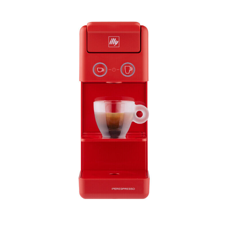 ILLY Macchina Caffe' Per Capsule Rosso +14 Capsule