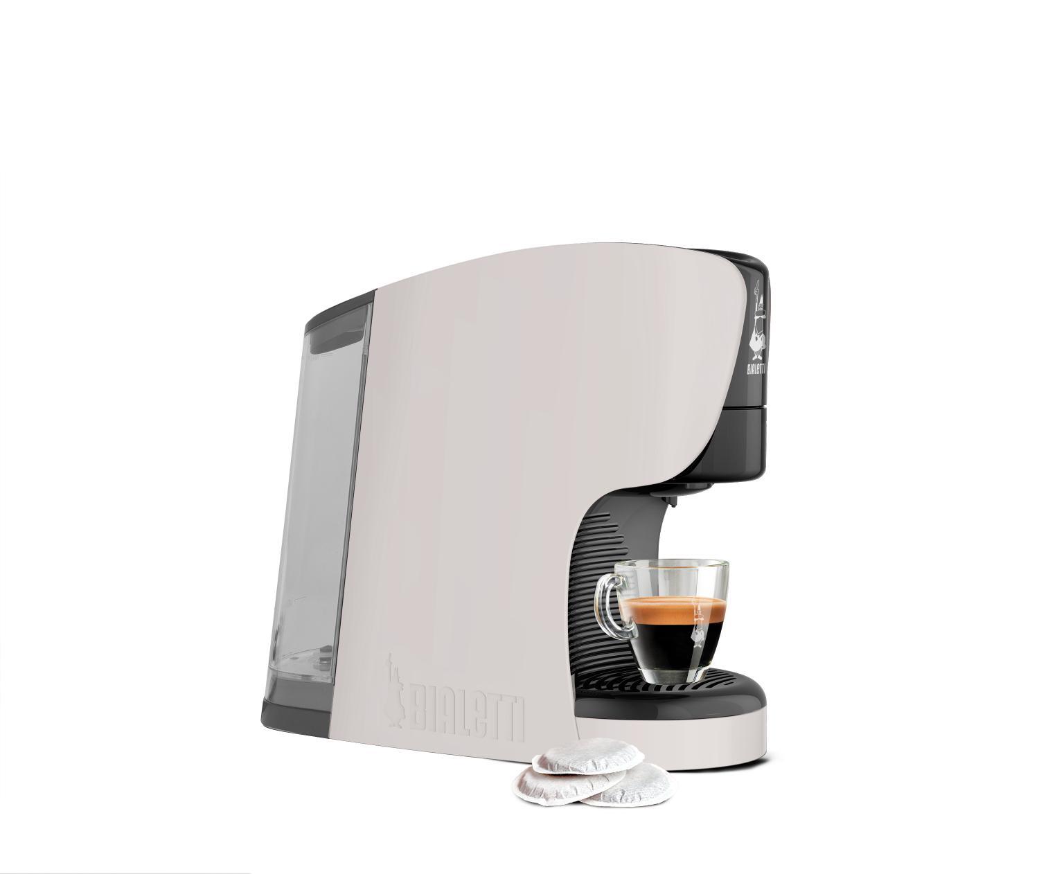 Macchina da Caffè Cialde Manuale 0,4 lt 1450W Grigio + Cialde 098150533 Bialetti