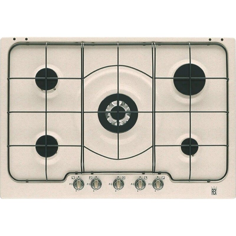 ELECTROLUX PS750RUV PIANO COTTURA 75CM 5 FUOCHI TRIPLA CORONA - SABBIA
