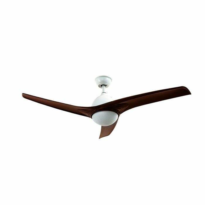 V-TAC VT-6055-3 Ventilatore LED da Soffitto 15W 3 in 1 con Motore a Corrente Con