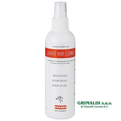 112.0530.240 FRANKE DETERGENTE SPECIFICO PER LA PULIZIA DI CAPPE DA CUCINA 250ML