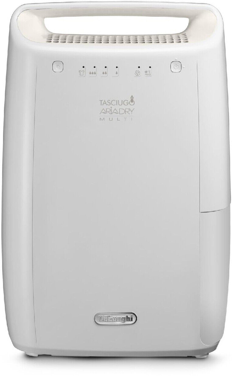 De Longhi Deumidificatore Portatile 10 Litri Tanica 2.1 Litri Tasciugo DEX210SF