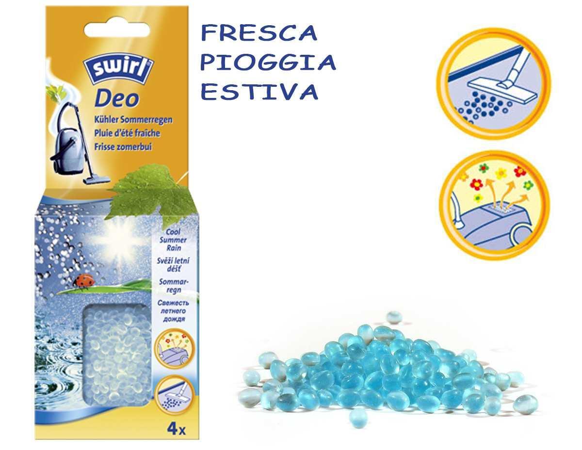PERLE DEODORANTI PER ASPIRAPOLVERE DEO PEARLS COOL SUMMER RAIN - 4PZ