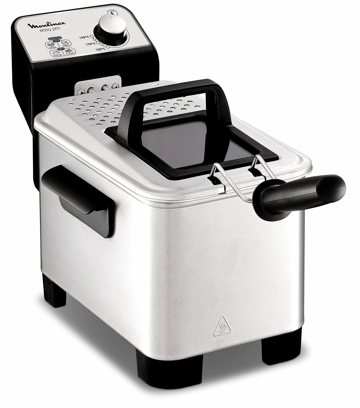 Moulinex Easy Pro 3 L-Freidora classica, 2300 W, 2 piani di cottura, (t0S)