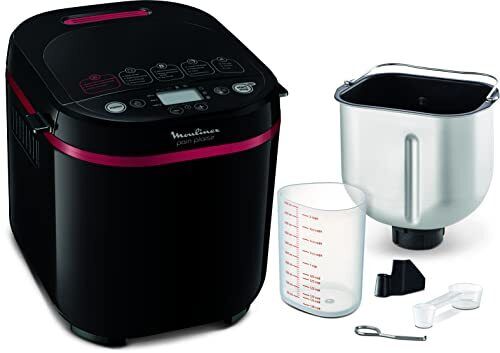 Moulinex OW2208 Pain & Plaisir, Macchina del Pane, 17 Programmi (G0u)