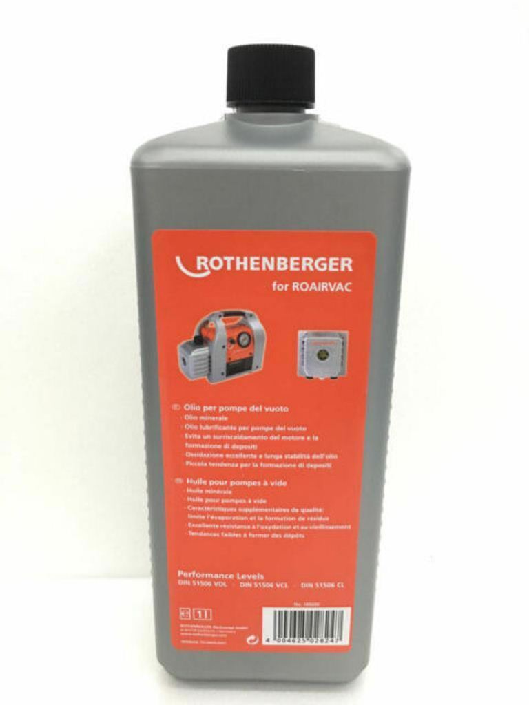 OLIO POMPA VUOTO ROTHENBERGER 1 LITRI 169200