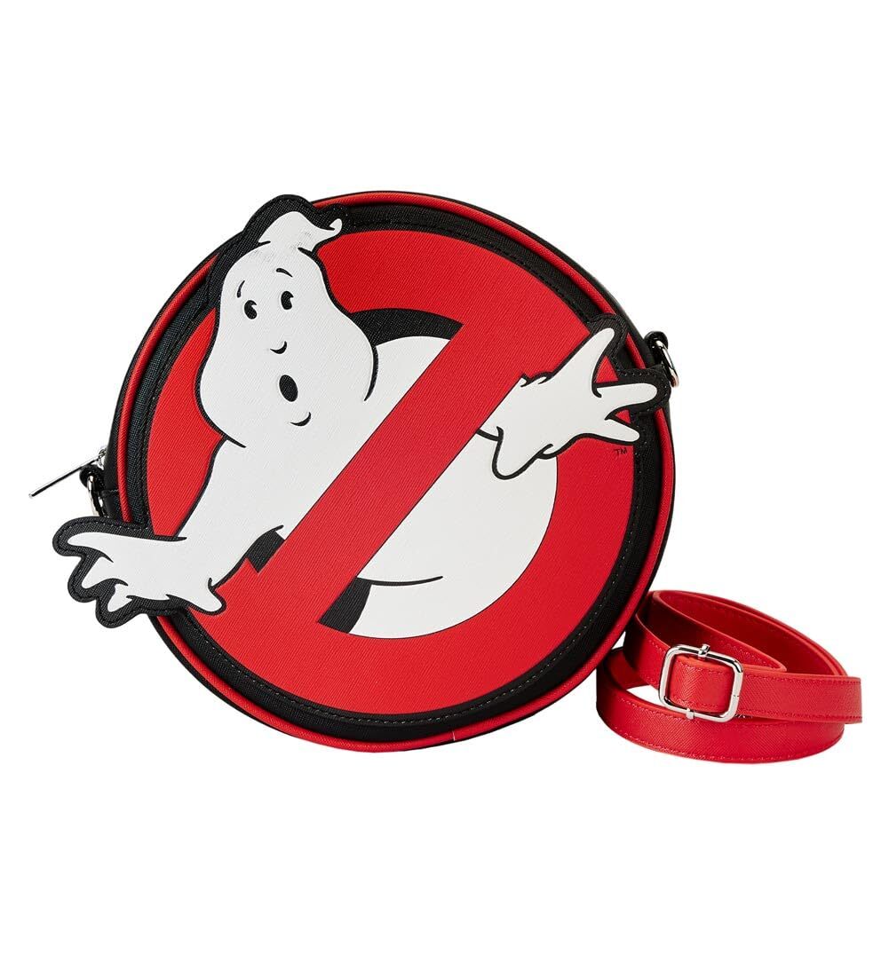 Loungefly Sony Ghostbusters No Ghost Logo Crossbody Purse One Size