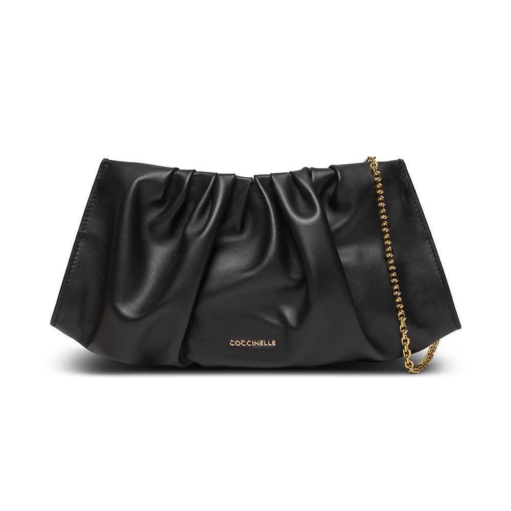 Borsa a tracolla COCCINELLE DRAP SMOOTH Donna Nero - E1QM5190101001