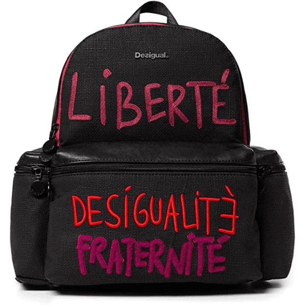 DESIGUAL - BACK REVOLUTION MINI OSS 19WAKA12/1032 ZAINO DONNA NERO NUOVO