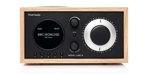 Tivoli Audio Radio Analogica e Digitale DAB+ FM AUX Bluetooth M1POBB OAK BLK