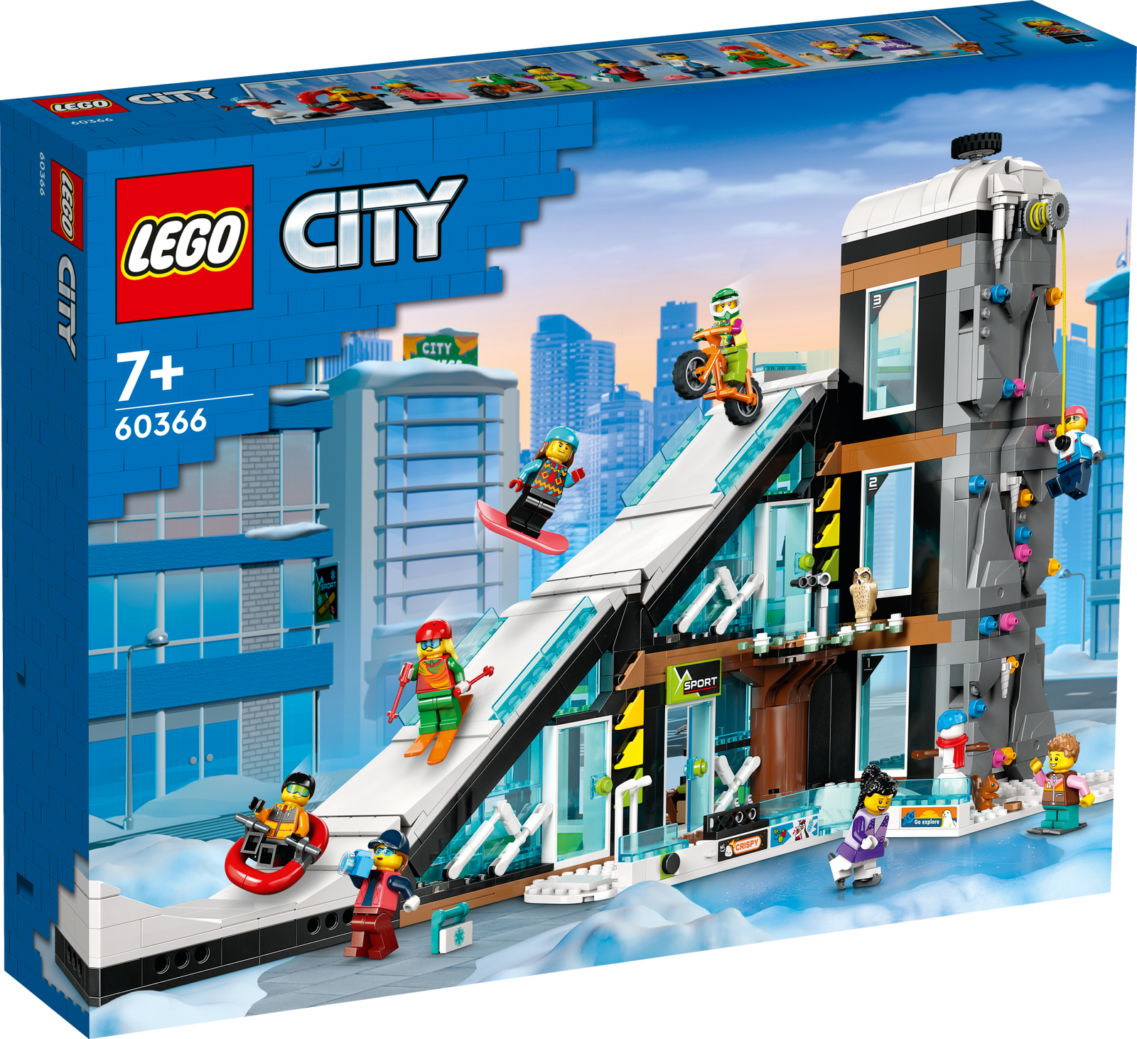 Merchandising Lego: 60366 - My City - Centro Sci E Arrampicata