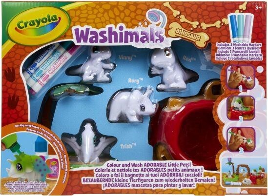 Merchandising Crayola: Washimals Dinosaurs - Set Attivita'