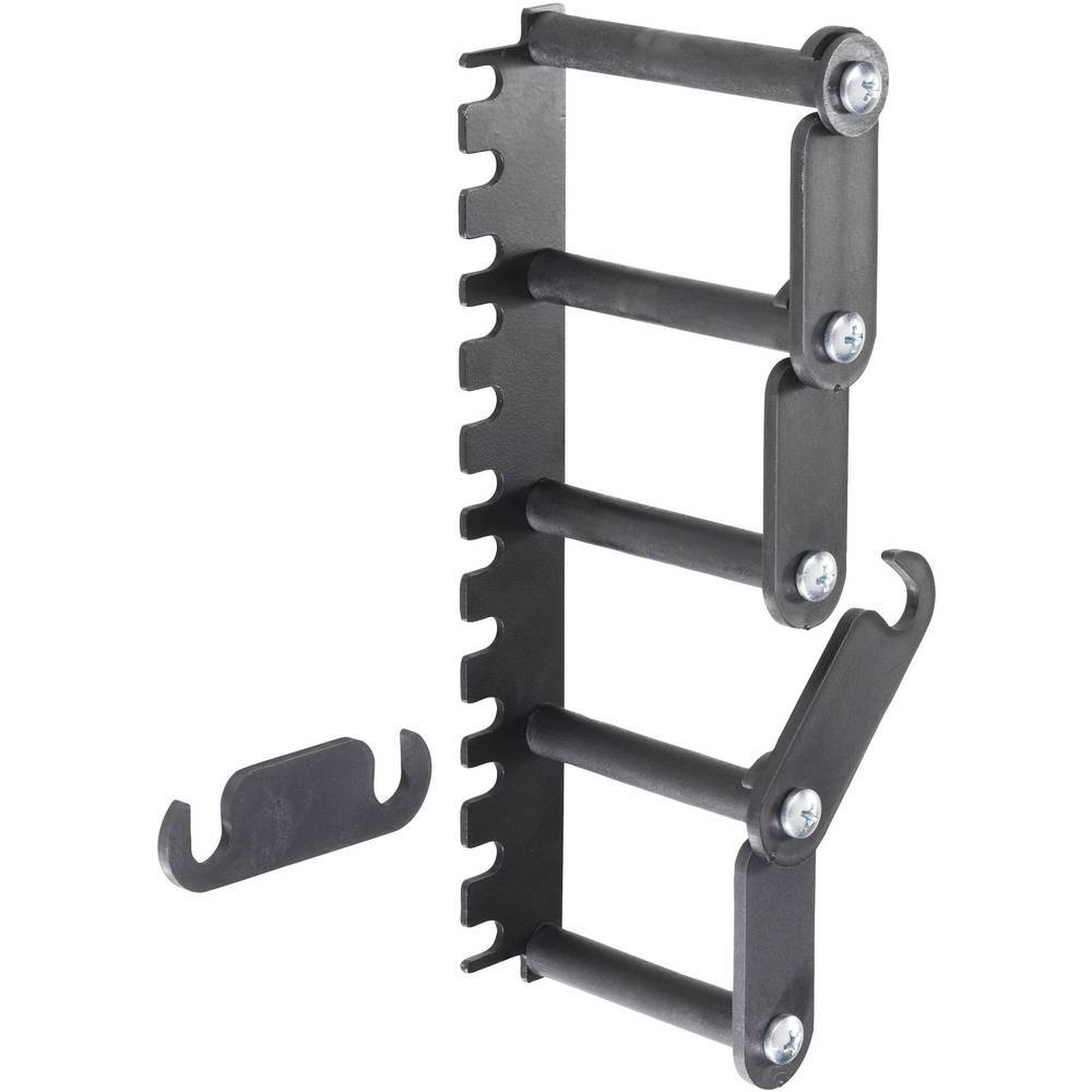 Rittal 7111.224 19 pollici Pannello passacavi per armadio rack 4 U Nero