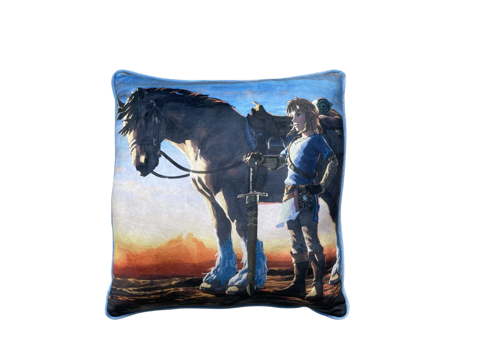 THE LEGEND OF ZELDA Legend Of Zelda Breath Of The Wild Cushion 40cm NUOVO