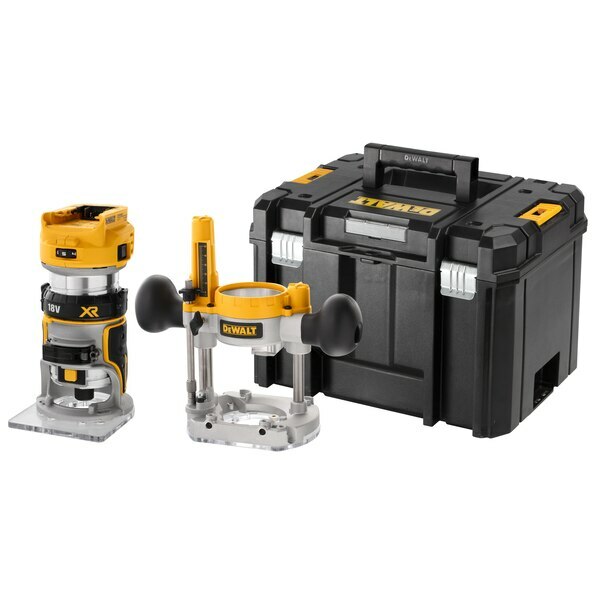 Fresatrice combinata 18 Volt brushless (SOLO CORPO) codice DCW604NT marca DEWALT