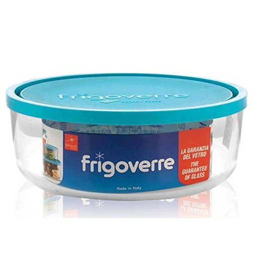 Contenitore Tondo Coperchio Azzurro 23 cm Frigoverre Bormioli Conservare Freezer