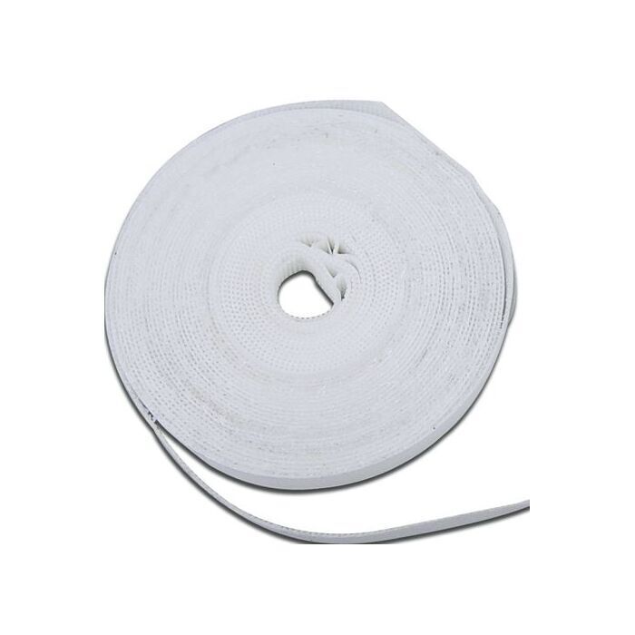 Nastro con strappo per Zanzariere Maurer colore Bianco Larghezza 1cm lung. 6,5mt
