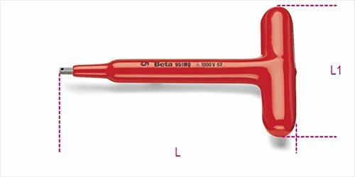 Beta Tools 951 Mq/8-Chave Allen Em T Isolada 1000V (p1h)