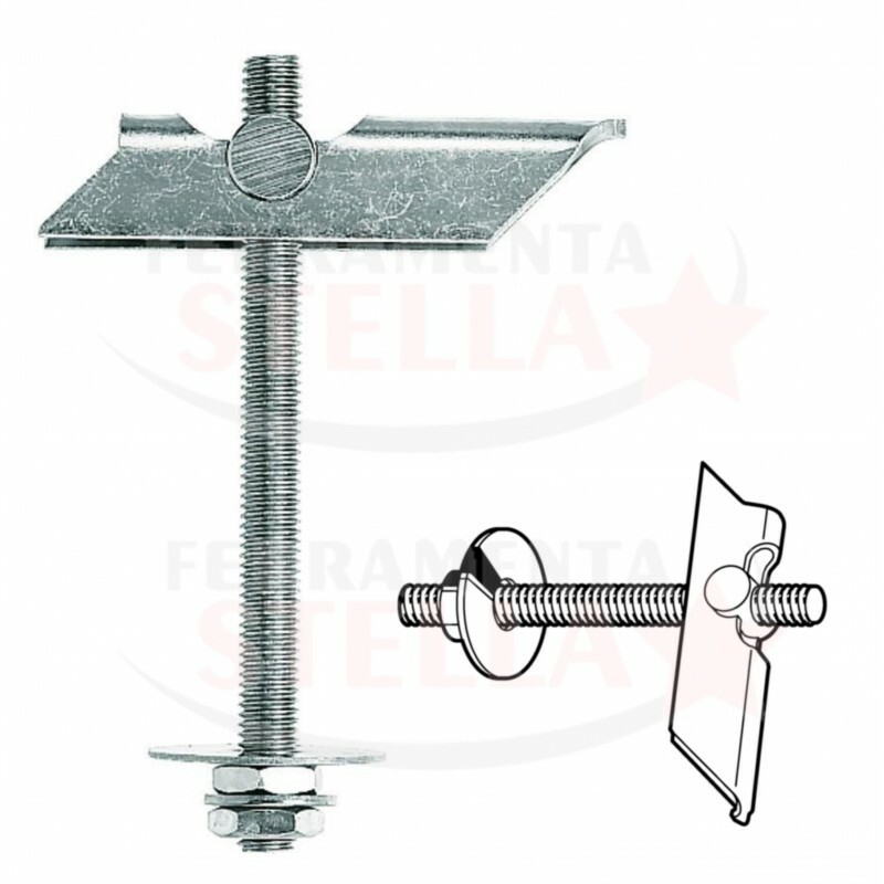 TASSELLO ANCORA A SOFFITTO KD PER PUNTA DA 16 MM - CARTONGESSO E SOFFITTO