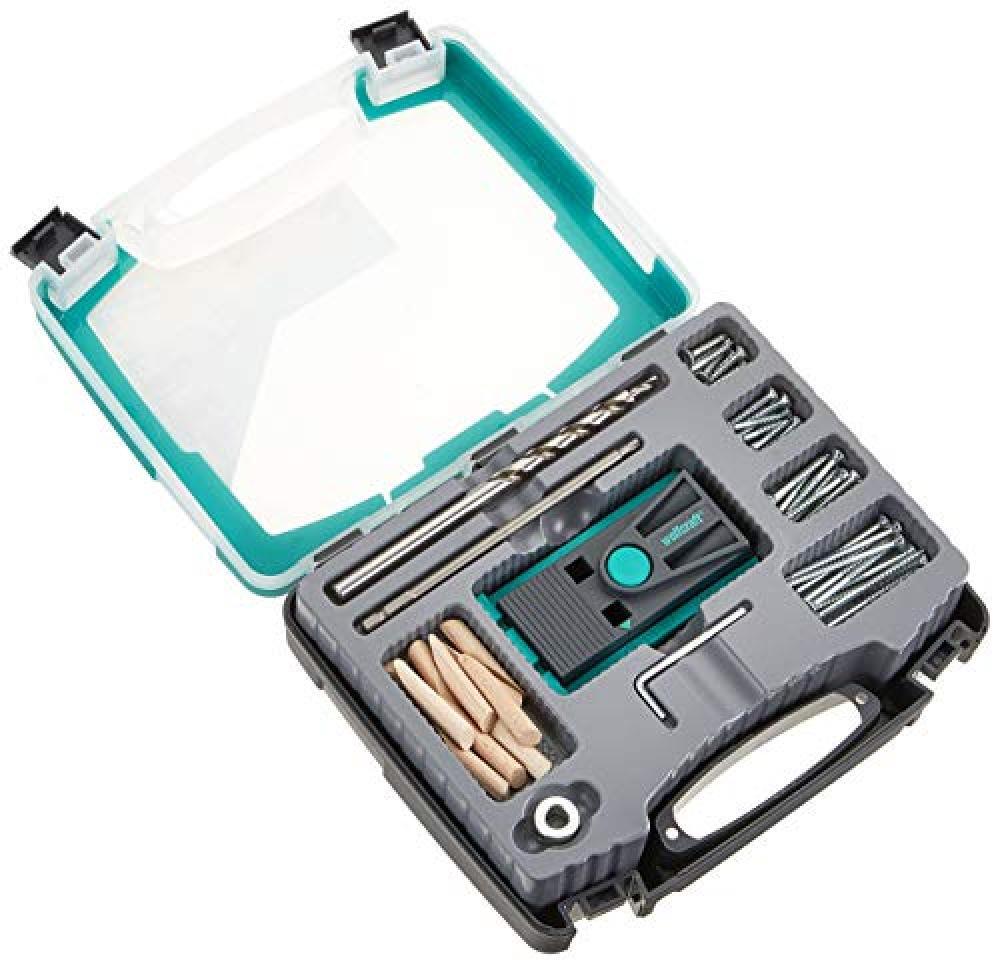 wolfcraft GmbH 4642100 Undercover-Set Jig TX, 0 W, 1 V, Set di 55 Pezzi - NUOVO