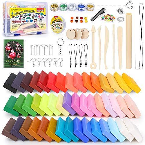 iFergoo Argilla polimerica – Argilla polimerica 46 colori plastilina (a0R)