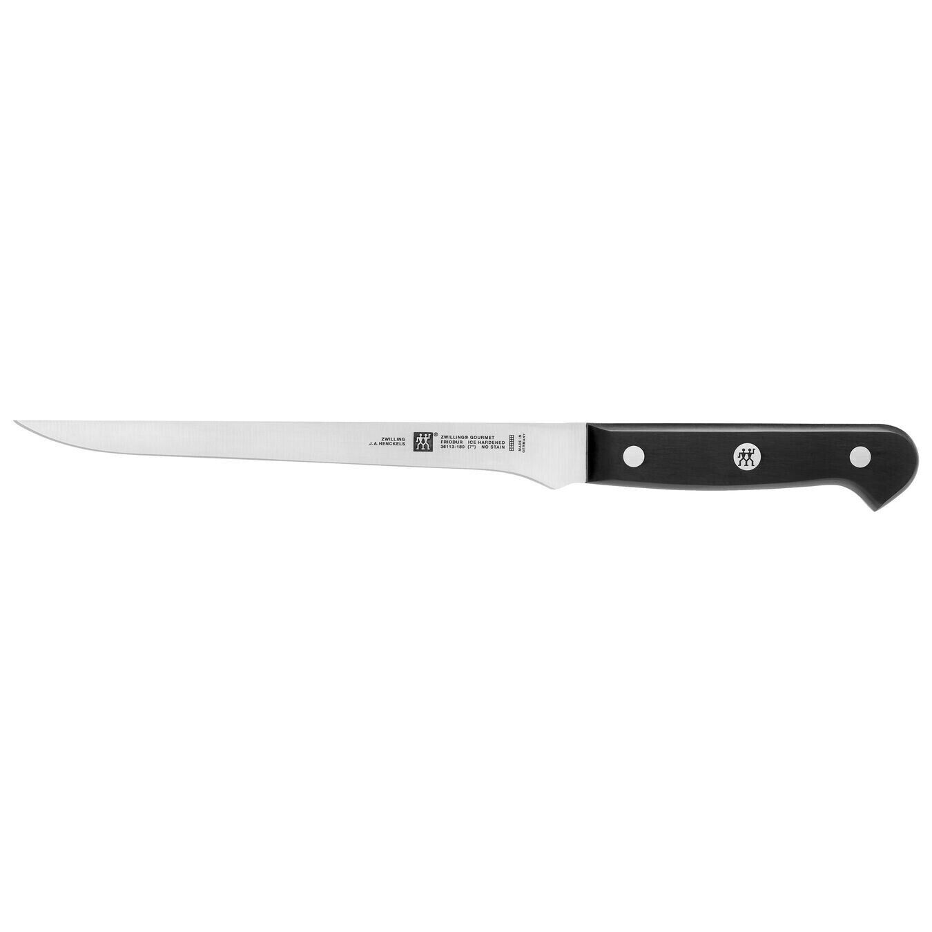 ZWILLING GOURMET COLTELLO PER FILETTARE LISCIO - 18 CM, TAGLIATO A LASER