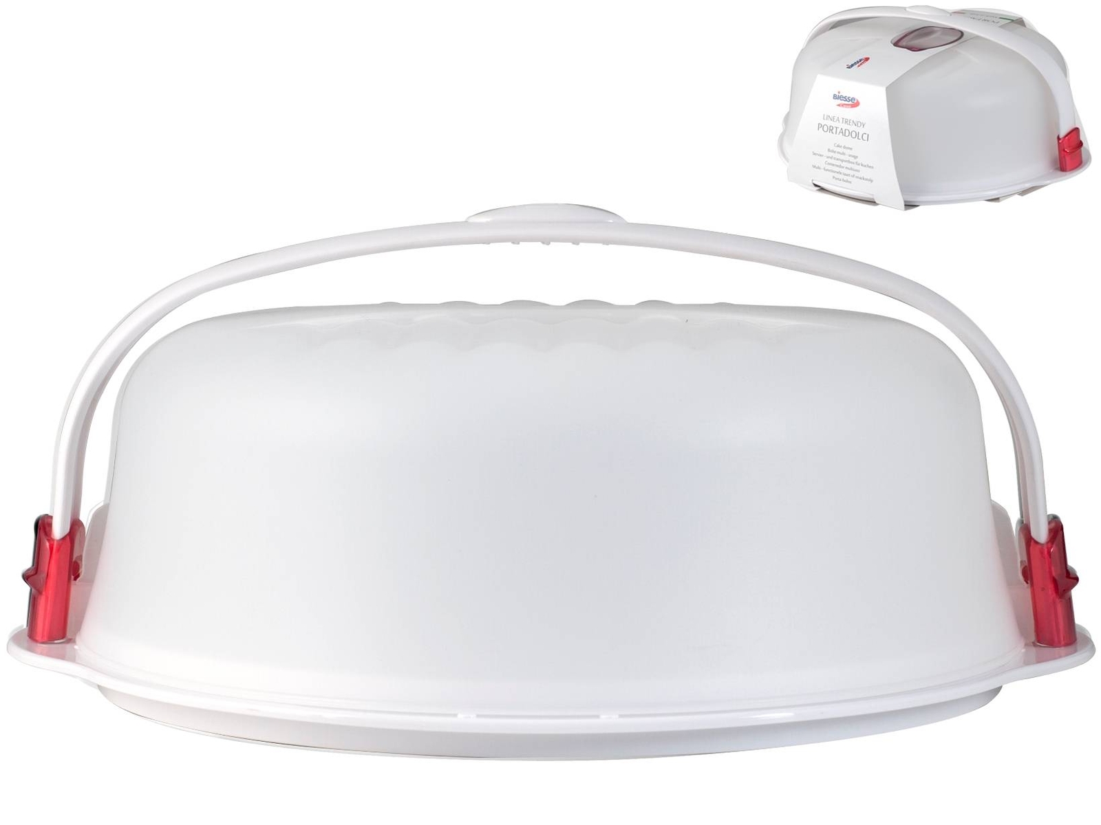 Portadolci Trendy Bianco Rosso 32,5