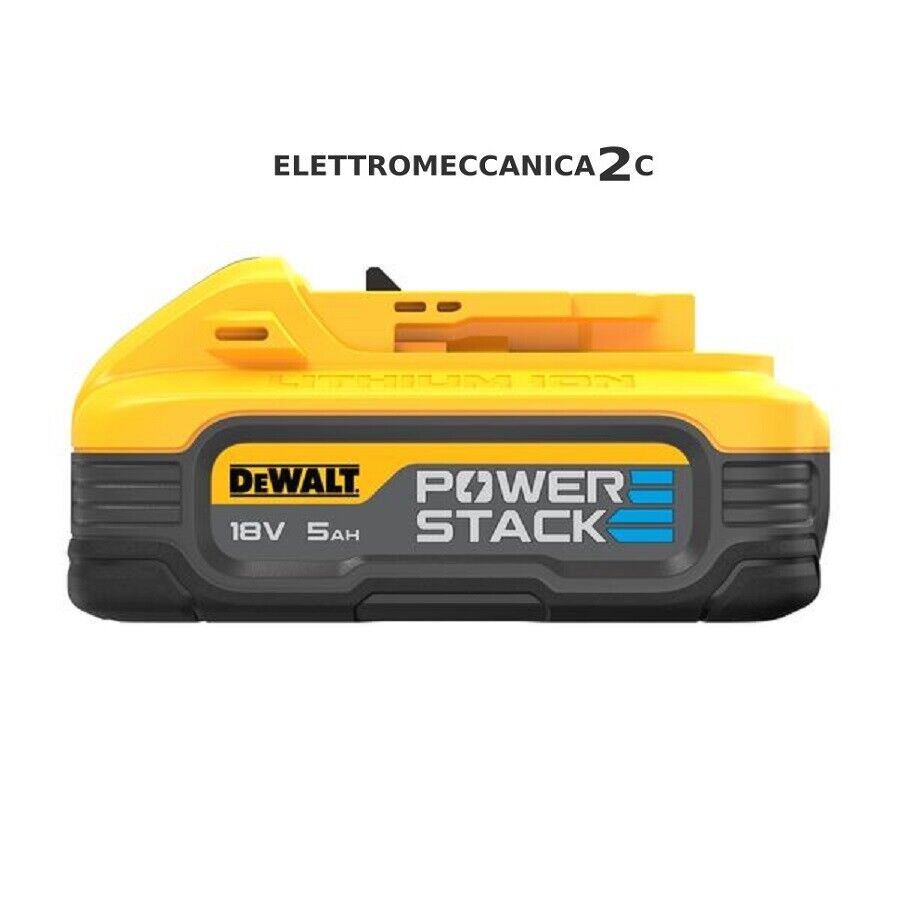 DEWALT DCBP518-XJ batteria compatta 18v 5ah POWERSTACK celle a sacchetto