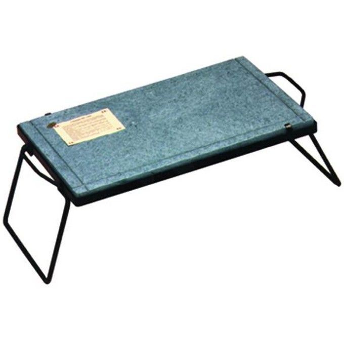 Bistecchiere Pietra Naturale Con Supporto E Gambe 40x50 Cm 8024021401761