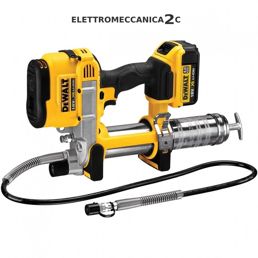 DEWALT DCGG571M1-QW pistola ingrassatrice 18v 1 batteria 4ah portata 147gr/min