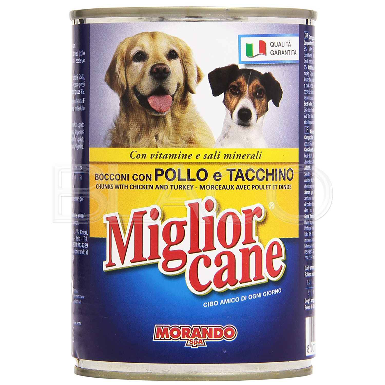 MIGLIORCANE BOCCONCINI 1250GR POLLO E TACCHINO CIBO PER CANE
