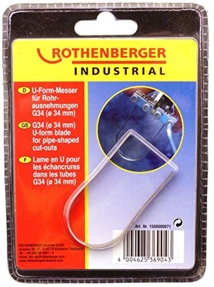 Rothenberger Industrial 1500000071 Schneidemesser für Rohre bis durchmesser 34m