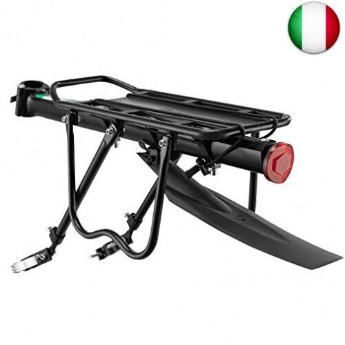 ROCKBROS Portapacchi Universle Regolabile per Bici MTB Portapacchi Posteriore