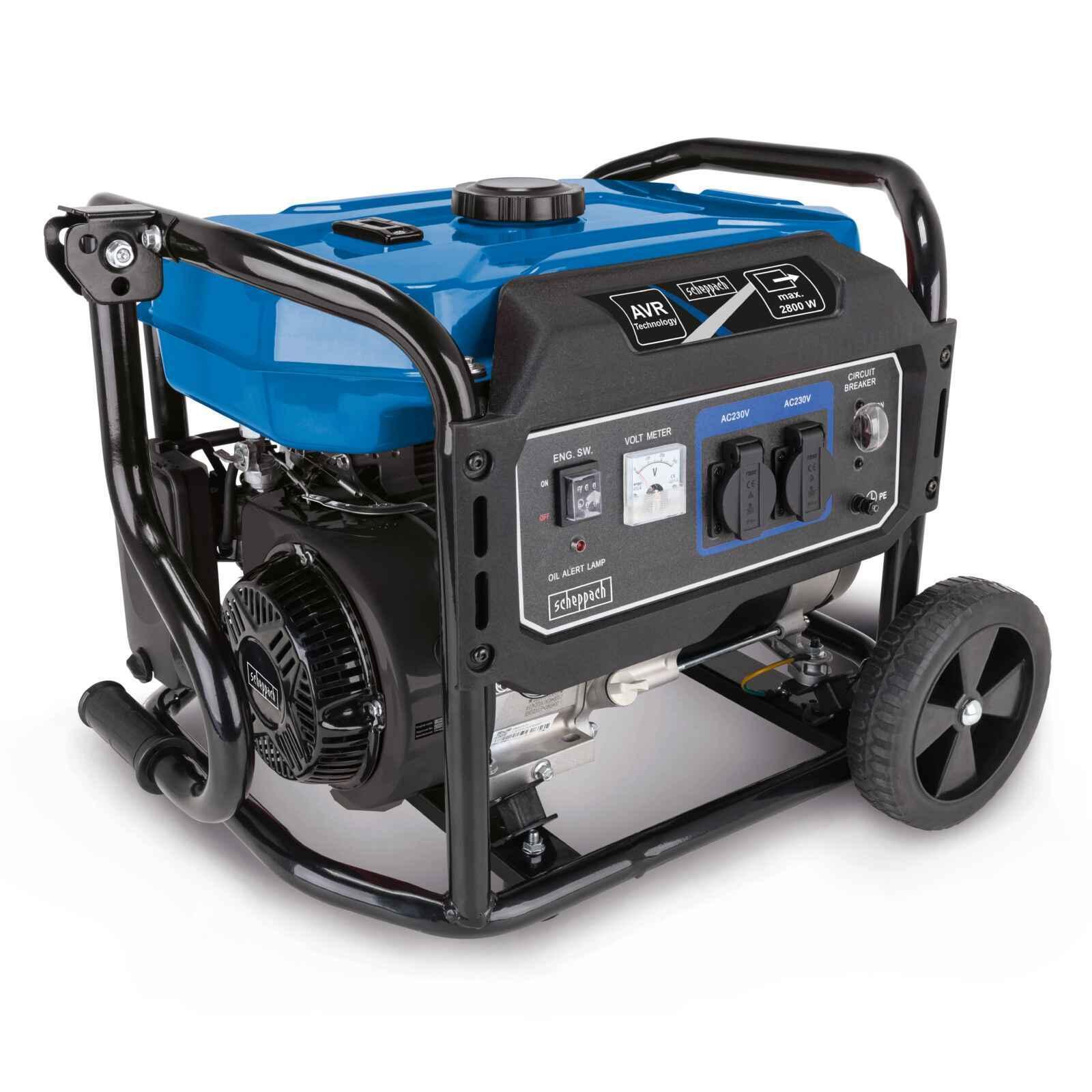 Generatore di corrente 5,8hp 2800w Scheppach sg3200x