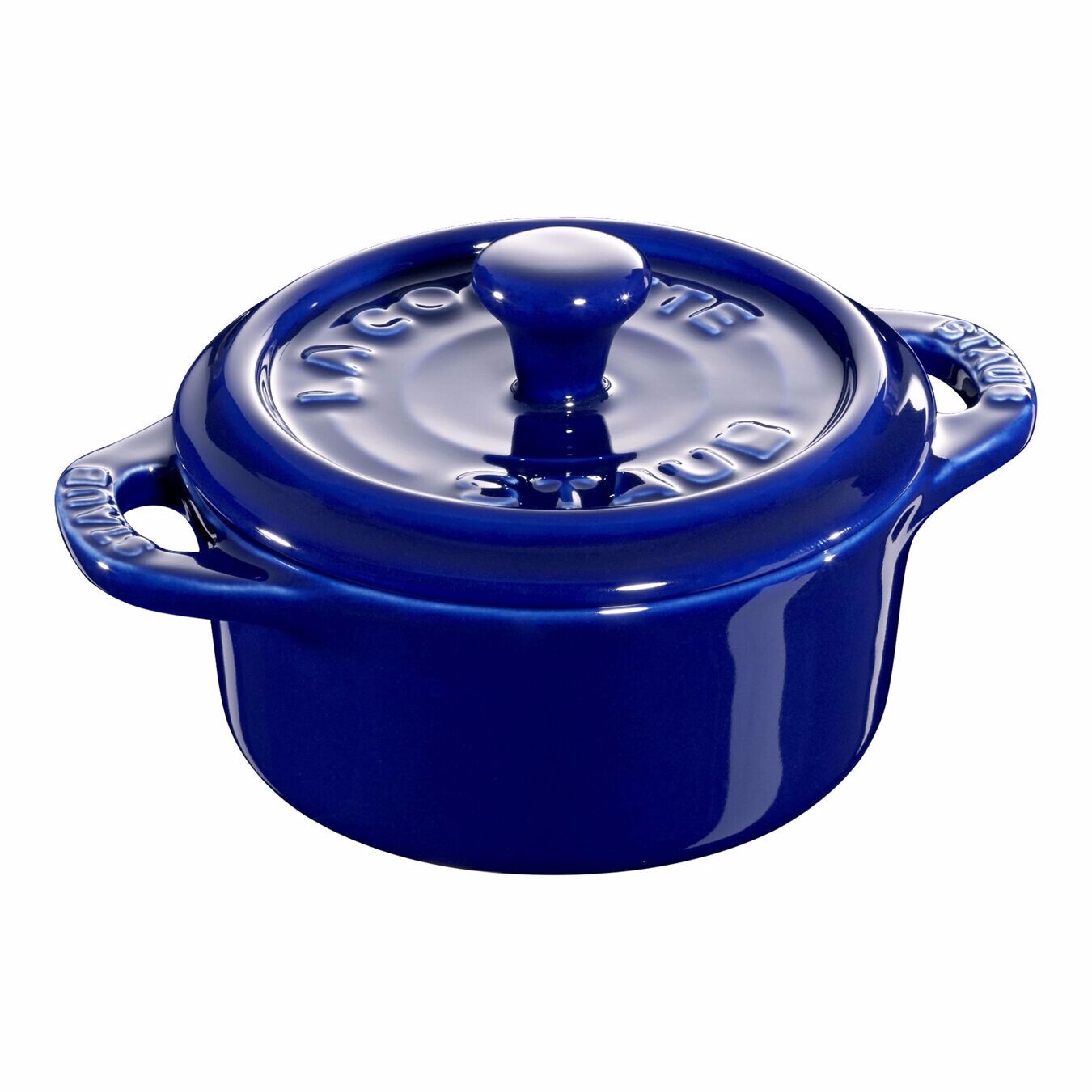 Staub - Mini Cocotte Rotonda 10cm Ceramica Blu Staub - Mini Cocotte 10cm Staub
