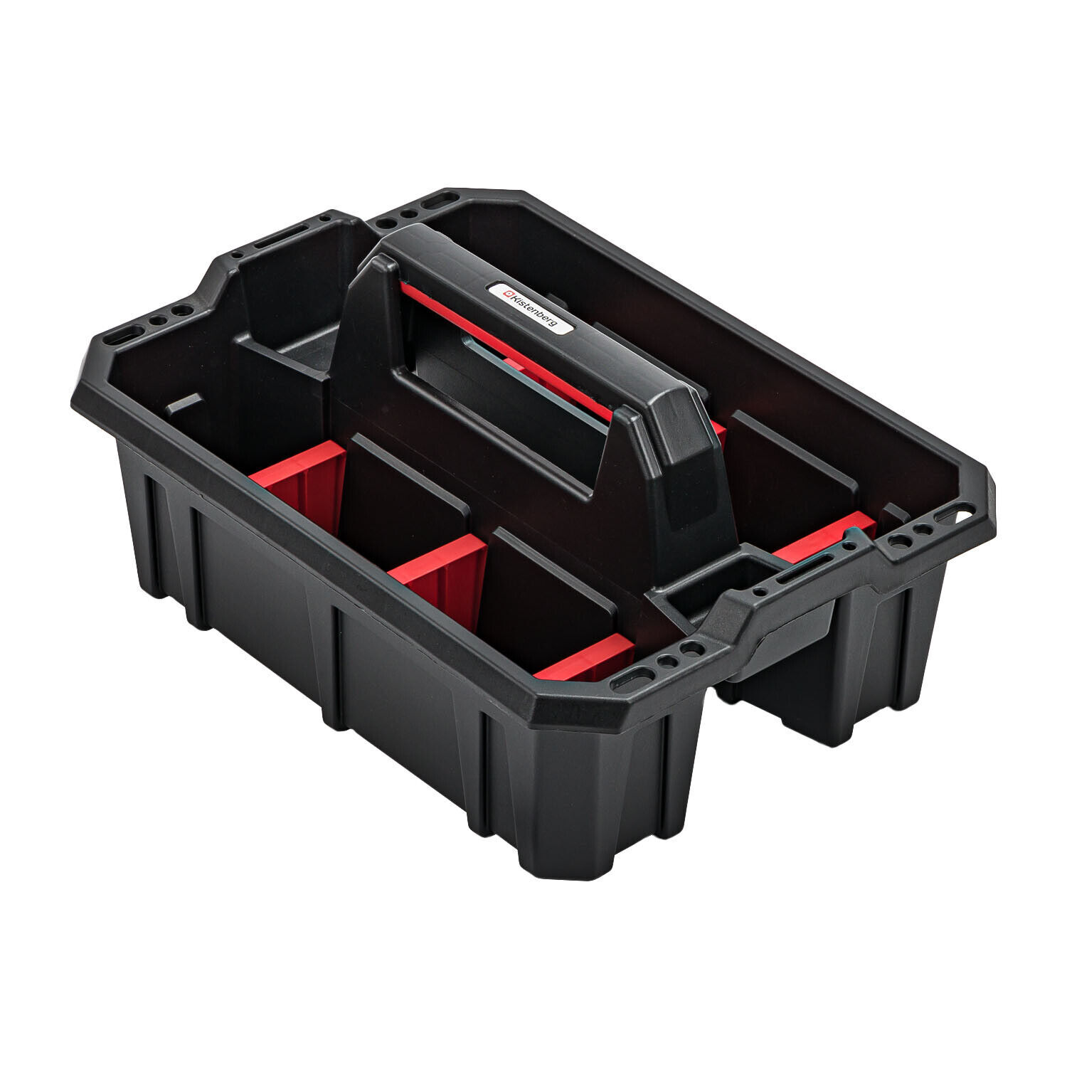 Porta attrezzi cassetta porta attrezzi in plastica nera porta attrezzi 40 cm