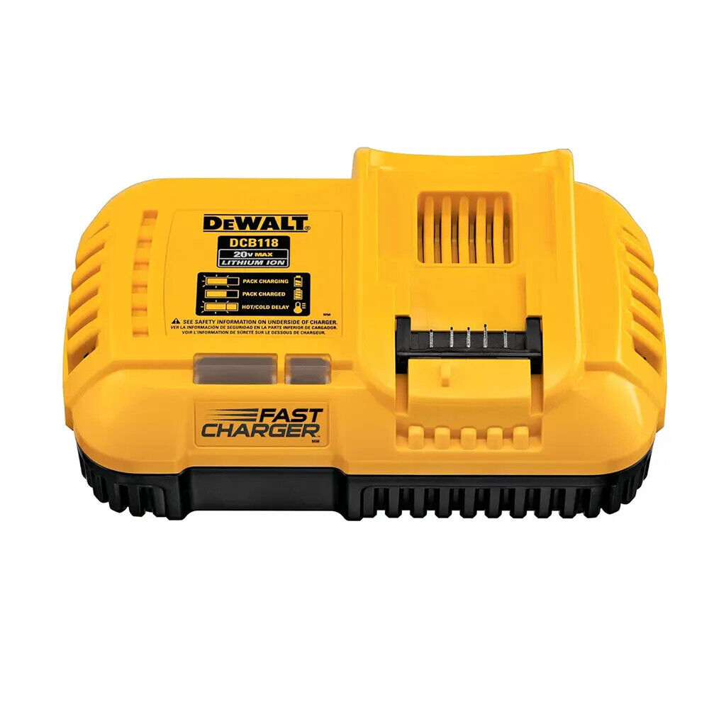 Caricabatterie DEWALT DCB118-QW per serie XR e FLEXVOLT 54-18-14,4-12V