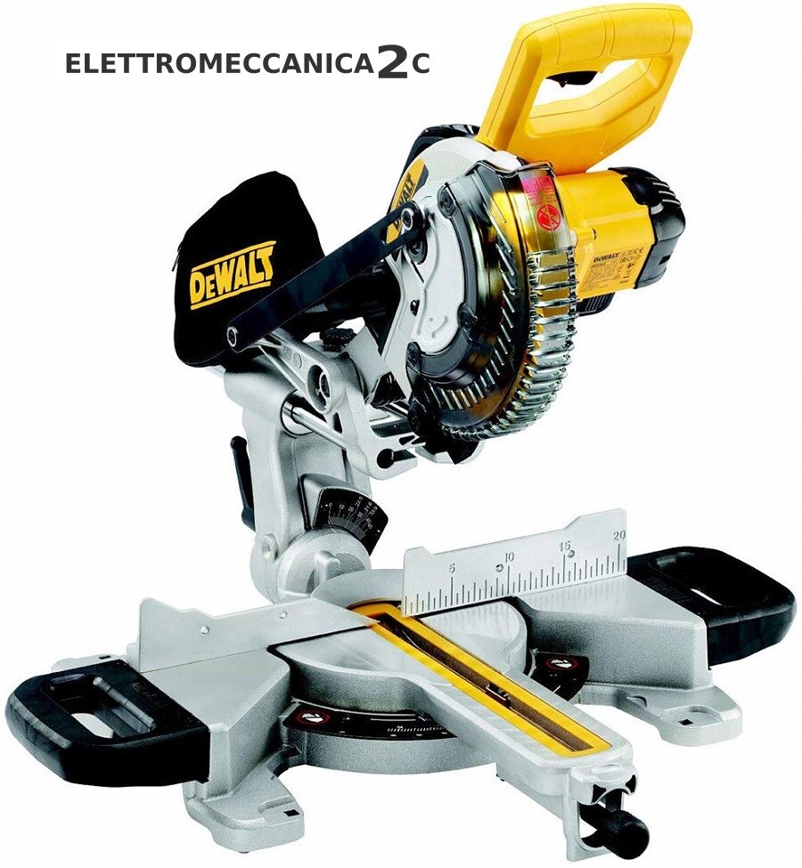 DEWALT DCS365N-XJ troncatrice 18v lama 184mm 3750giri/min max taglio 50x250mm...