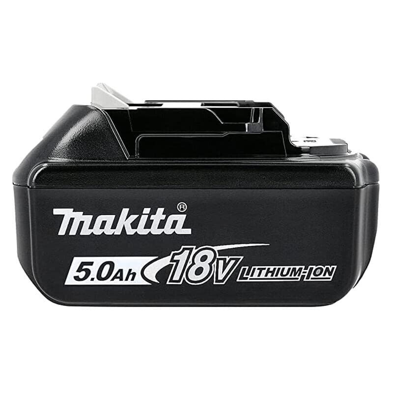 Lotto 2 batterie 5AH 18V MAKITA BL1850B Indicatore LED per utensili a batteria