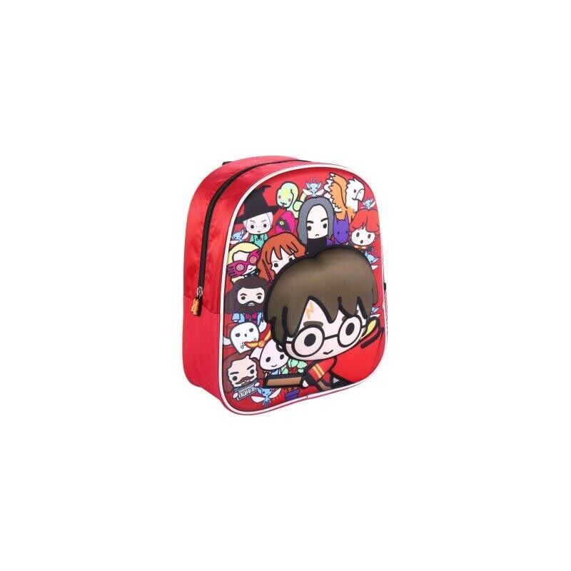 Zainetto asilo 3D Harry Potter rosso