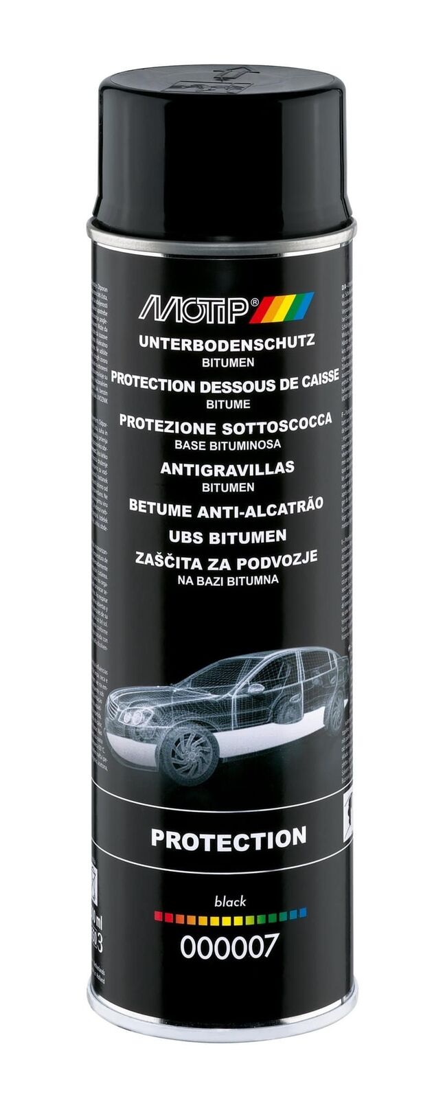 Spray MOTIP protezione sottoscocca bituminoso