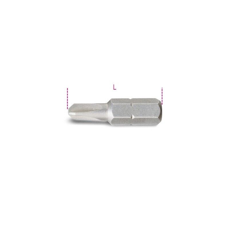 INSERTI PER AVVITATORI PER VITI CON IMPRONTA TRI-WING® 1/4 L mm 25 GR 6 ART. 861