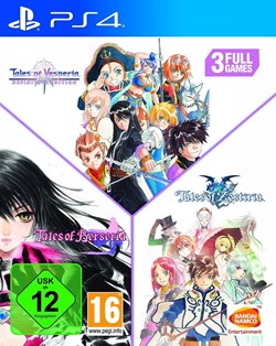 Tales Of Vesperia %2B Berseria %2B Zestiria Compilation UK Import Playstation 4