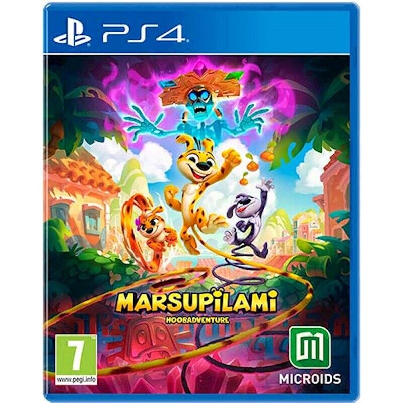 MARSUPILAMI HOOBADVENTURE PS4 VIDEOGIOCO ITALIANO EU GIOCO PLAYSTATION 4 NUOVO