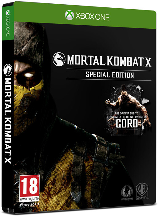 Mortal Kombat X Preorder Edition XBOX ONE WARNER BROS