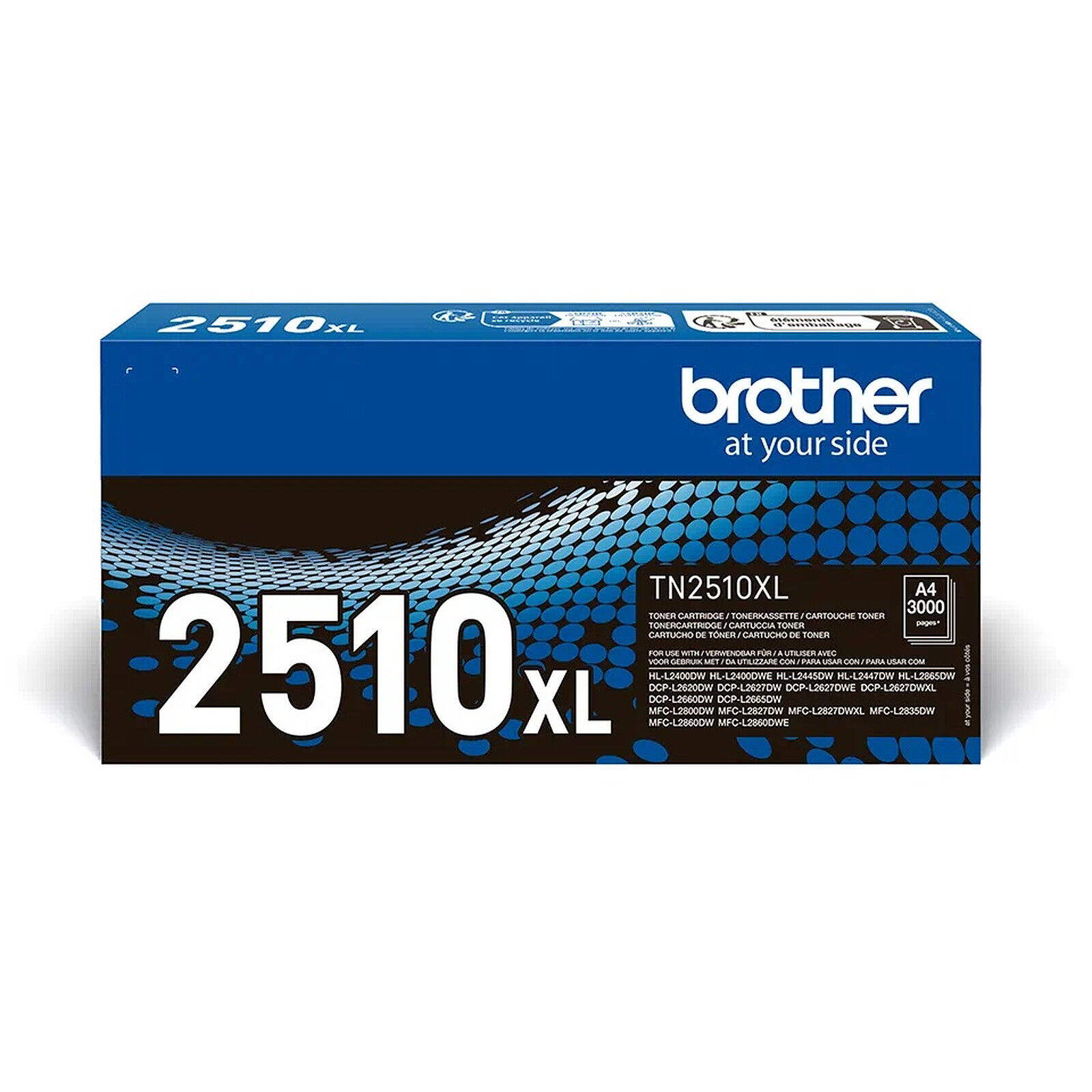 TONER ORIGINALE PER BROTHER DCP L2627DW L2660DW MFC L2800DW L2827DW L2860DW