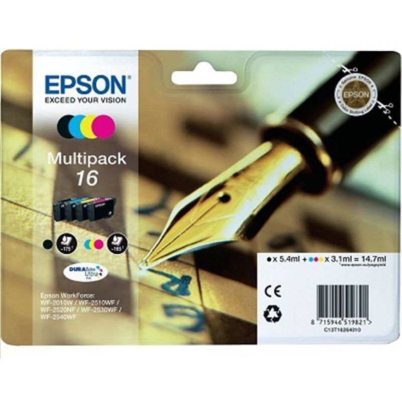 ORIGINALE -MULTIPACK., C13T16264010-EPSON WORKFORCE WF-2010W WF-2510WF WF-2520